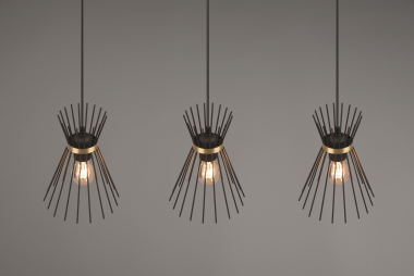 Trio PL ROD, 3xE27,            R31533080 