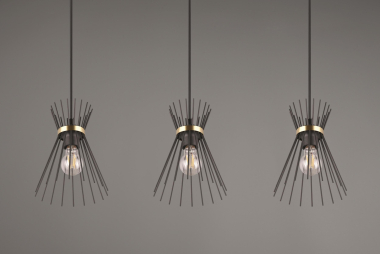 Trio PL ROD, 3xE27,            R31533080 