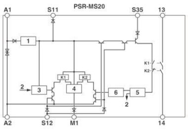 Phoenix 2904950 PSR-MS20-1NO-1DO-24DC-SC 