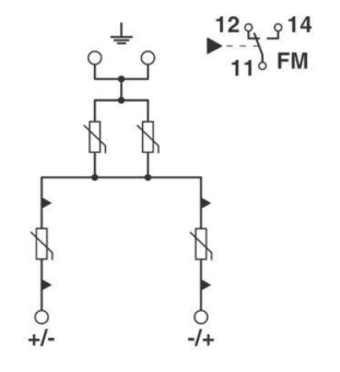 Phoenix    VAL-MB-T1/T2 1500DC-PV/2+V-FM 