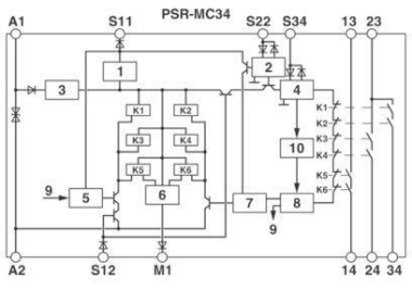 Phoenix 2700548 PSR-MC34-3NO-1DO-24DC-SP 