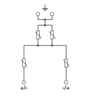 Phoenix       VAL-MB-T1/T2 1000DC-PV/2+V 