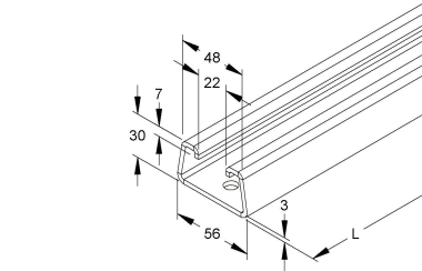 NIED Ankerschiene               2995/2FO 