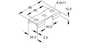 NIED Kreuz-Verbindung               KV30 