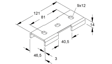 Niedax Kreuz-Verbinder             KV 40 