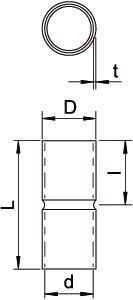 OBO SV20W ALU Aluminiumverbindungsmuffe 