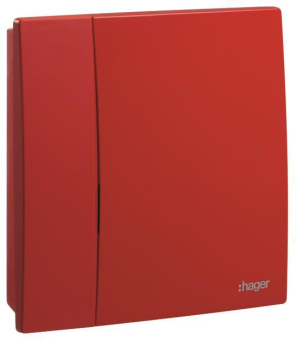 Hager BEKA Funk-Innensirene rot  RFS100D 