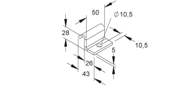 NIED Winkelklemme                 HSW 10 