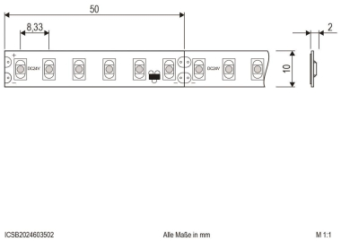 EVN Unicolor-LED-Stripe   ICSB2024603502 