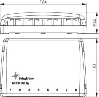 TEGA Mini-Verteiler Modular  H02000A0103 