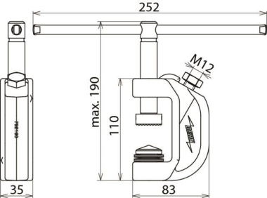 Dehn 792190 EKFFL40SKN      EFK FL40 SKN 