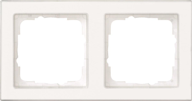 GIRA 071222 Abdeckrahmen 2f durchgängig 