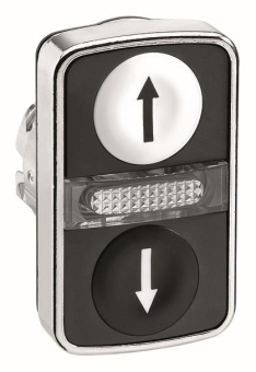 Schneider Leucht-Doppeldruck ZB4BW7A1724 