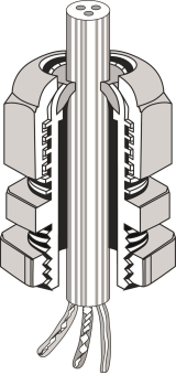 HENS Anbau-Kabelstutzen            ASS20 