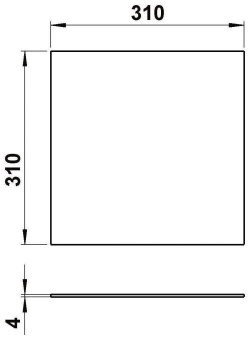 ALBE Milchüberfangglas G-302    90220302 
