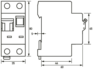 DOEP FI/LS-Schalter             09932104 