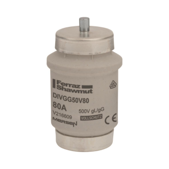 Mersen 00595.080700 DIV 80A gG   V216609 