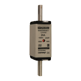 Mersen 1F037.000000 NH0 20A gG 500V 