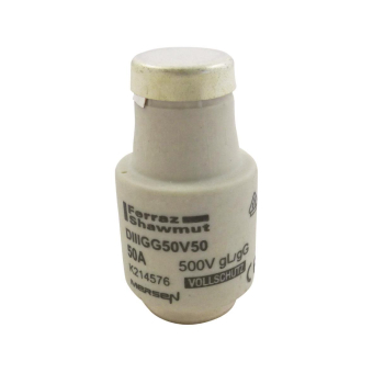 Mersen 00598.050700 DIII 50A gG weiß 