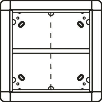 Ritto Portier Rahmen UP 4fach    1881570 