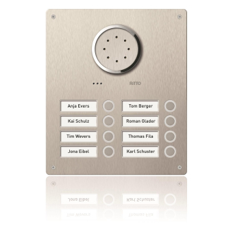 Ritto Acero Edelstahl-Türstation 1812120 