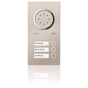 Ritto Acero Edelstahl-Türstation 1810320 