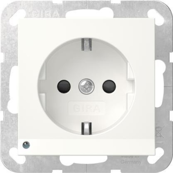 GIRA 417027 SCHUKO-Steckdose LED-Leu.+ 