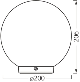Ledvance Smart+ Wifi Ball Magic RGBW USB 
