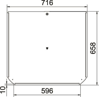 OBO RTD 600 DD Deckel f.T-Stück 6038652 