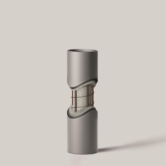 BEGA E-Pollerleuchtenrohr D:265mm 84623A 