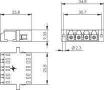 TG LC/APC Quad Kupplung      J08071A0029 