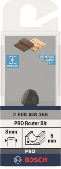Bosch Hohlkehlfräser 8mm R1   2608628368 