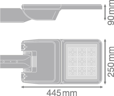 LEDV SL FLEX SM RV25STP 36W 730 WAL 