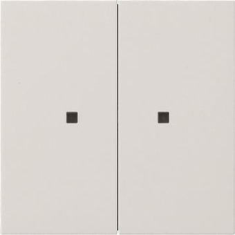 GIRA 5369112 Wippe 2fach unbedruckt KF 