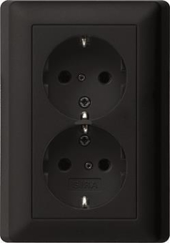 GIRA 0783005 SCHUKO-Doppelsteckdose SH+ 