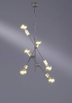 TRIO Pendel CROSS 6xE27        306700632 