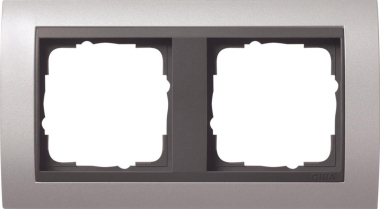 GIRA 021206 Abdeckrahmen 2fach Zwischen 