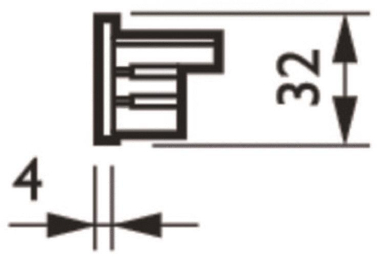 PHIL 3-Phasen-Stromschiene  ZRS750 EP BK 