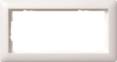 GIRA 100204 Abdeckrahmen 2f o.Mittelsteg 