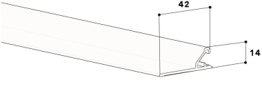 GGK Trennsteg 60mm                  1260 