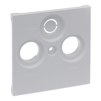 Legrand 765256 SEANO Abdeckung TV-R-SAT 