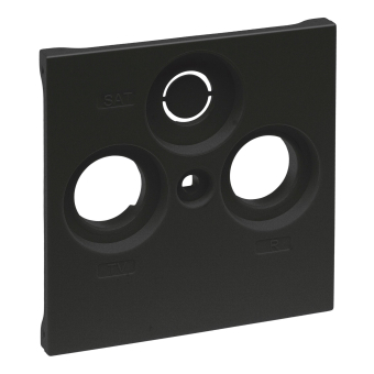 Legrand 765356 SEANO Abdeckung TV-R-SAT 
