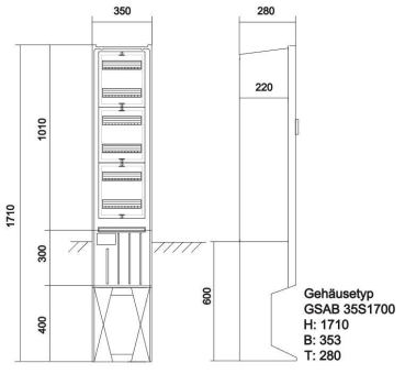 GSAB Verteilersäulen           35S1700V6 