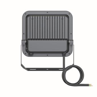 LEDV Flutlichtstrahler Perf. schwarz 