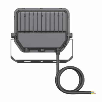 LEDV Flutlichtstrahler Perf. schwarz 