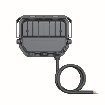 LEDV Flutlichtstrahler Perf. schwarz 