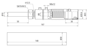 Dehn 819175 AE  AE ISO RAV KF HVI 75 V2A 