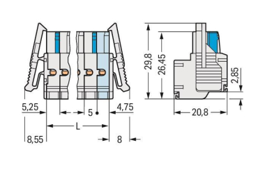 WAGO 721-2106/037-000 2-Leiter- 