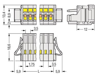 WAGO 734-103/037-000 
