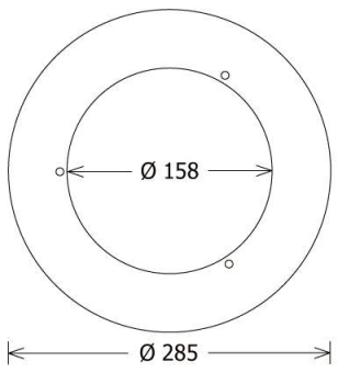 LTS Zubehör      ZDAR 158.200-265 SILBER 